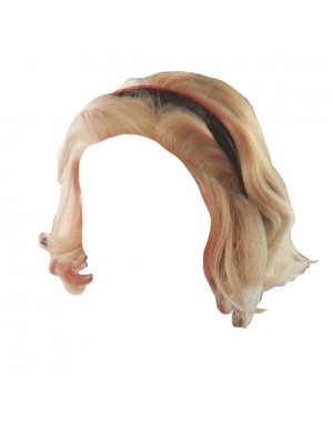 Simil Sabrina Parrucca Carnevale Cosplay Travestimento Wig SABRWIG1